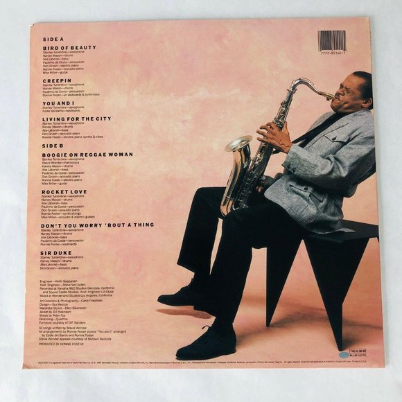 Stanley Turrentine Wonderland Music Vinyl LP - Picture 8 of 8